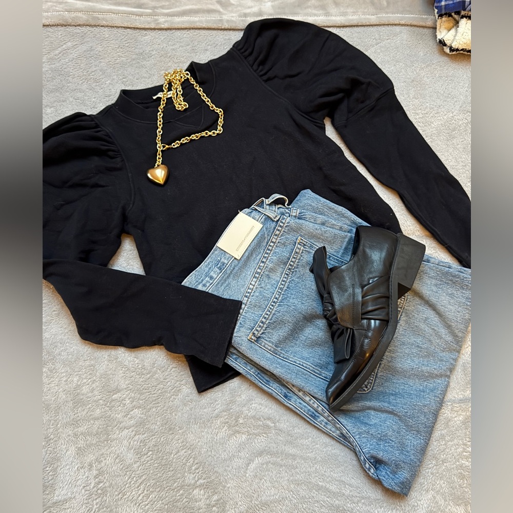 Ulla Johnson Philo Puff Sleeve sweatshirt